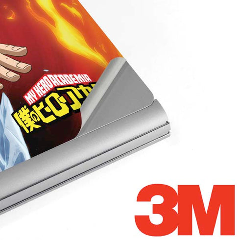 My Hero Academia Shoto Todoroki Season 4 Surface Book 2 15in Skin